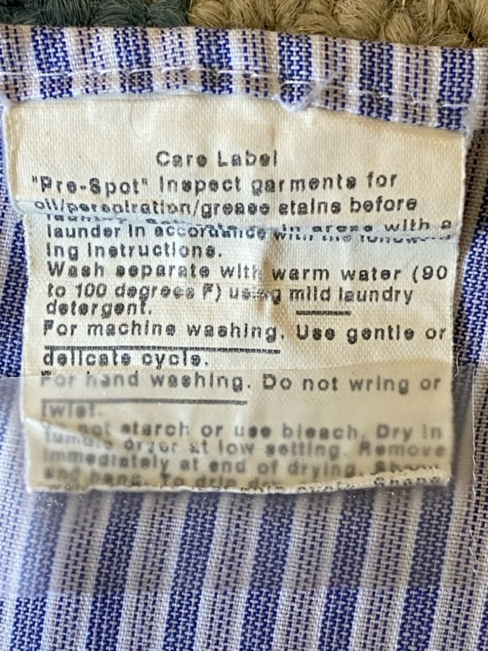Y2K l Elbeco l Lot of 4 USPS Retail Clerk Striped Short Sleeve Shirts - Picture 14 of 16